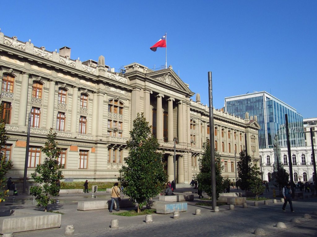 Palacio de los Tribunales de Justicia, Santiago de Chile